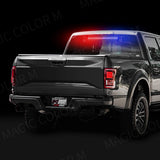 80-LED Traffic Advisor Strobe Light Bar Car Interior Accessory MAGIC COLORM