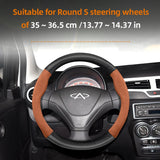 Carbon Fiber Texture Steering Wheel Cover Chery