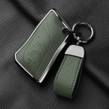 Aluminum Alloy Goatskin Car Key Case Cover For Lexus