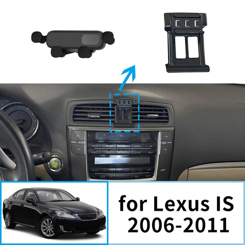 Wireless Charging Phone Mount for Lexus IS 250 300 350 Car Phone Holder CATUSIKI