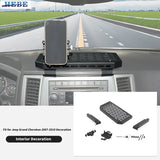 Aluminum Phone Holder for Jeep Grand Cherokee 2007-2010 Car Interior Accessory HEBE