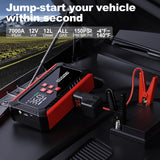 Car Jump Starter Air Pump 150PSI 26800mAh Peak Current 4250A Car Battery Booster Tire Air Compressor