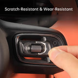 For Zeekr 7X 25-26 Car Center Control Button Transparent Epoxy Sticker Steering Wheel Key Protective Cover Accessories Car In