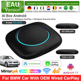 Wireless CarPlay AI Box Android 13 for BMW ID6-ID9