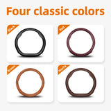 Leather Steering Wheel Cover for Nissan Qashqai Note Car Interior Accessory Hocasen