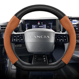 Lancia Ypsilon Suede Carbon Fiber Steering Wheel