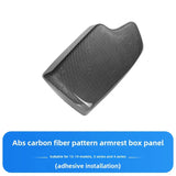 BMW 3 4 5 6 7 Series X1 X3 X4 X5 X6 X7 Central Armrest Box Cover ABS Carbon Fiber