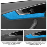 Alcantara Car Interior Door Panel Trim Sticker for Audi A4 A4L S4 Q5L A5 S5 Q5 Q7 Car Interior Accessory OEM