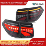 LED Taillight with Dynamic Welcome for Nissan Patrol Car Interior Accessory VLAND