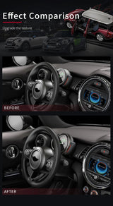 Carbon Fiber Speedometer Trim for Mini Cooper F54-F60 Car Interior Accessory OEM
