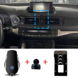 Smart Wireless Charging Phone Holder for Lexus CT200h 2011–2023