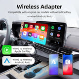 2-in-1 Wireless CarPlay and Android Auto Adapter for Universal CarPlay Adapter OEM