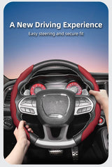 Breathable Sporty Steering Wheel Cover for Dodge Ram