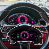 Digital LCD Instrument Cluster for Porsche Macan 2014–2025 Android Head Unit Aotsr
