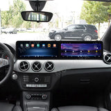 24.6" Dual Screen Android Stereo for Mercedes B-Class 2014–2019 Android Head Unit Aotsr 4GB 64GB Eight Core