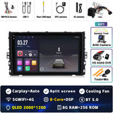 Android 15 QLED Multimedia Stereo for VW Polo VI Jetta MK7