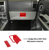 Interior Decoration Cover Stickers for Dodge Nitro 2007-2012