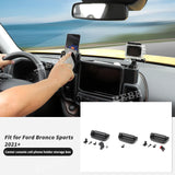 Center Console Phone Stand Storage for Ford Bronco Sport Car Interior Accessory HEBE