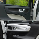 Glossy Door Decoration Trim for Volvo XC40 C40 Car Interior Accessory LINGLUYANG