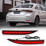 Rear Reflector Light Dynamic Signal for Toyota Corolla 2019- Car Interior Accessory MAGIC COLORM