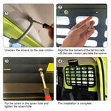 Rear Window Storage Rack for Suzuki Jimny 2019-2025 Car Interior Accessory HEBE
