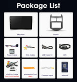 Android 12 Multimedia GPS Navigation for Chevrolet Aveo 2011–2015 Android Head Unit JIUYIN