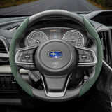 Subaru Anti-Slip Suede Steering Wheel Cover Set