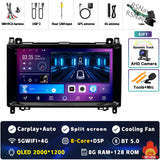 Android 15 QLED Multimedia Stereo for Mercedes-Benz 2004–2012