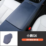 For XPeng G6 Car Armrest Box Protective Cover Original Car Color Leather Armrest Box Cover