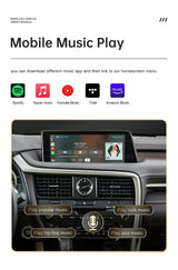 Wireless CarPlay and Android Auto Module for Lexus RX 2016-2019