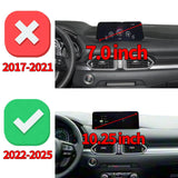 Premium Flannel Dashboard Cover for Mazda CX-5 2022–2025 Dashboard Mat CATUSIKI