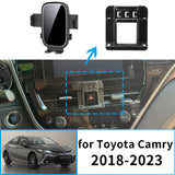 Smart Wireless Charging Phone Holder for Toyota Camry 2018-2023 Car Phone Holder CATUSIKI