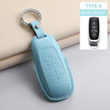 PU Car Key Case Cover for Aion S V Y Lx Gm8 Ga6 Sgs7 Gs5 J14 J16 Leather Car Key Accessory
