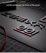 For ZEEKR 001/X/007/7X Zeekr001 Car Badge Modification Blackened Tail Logo Sporty Modified Letters Car Interior Accessory OEM