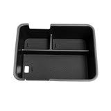 SMABEE for Leapmotor B10/B01 2025 2026 Central Armrest Storage Box Stowing Tidying Car Tray Organizer Accessories ABS Black