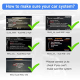 Wireless CarPlay Android Auto Interface for Audi A4 A5 Q5L Q7 CarPlay Retrofit Module ANYFAR