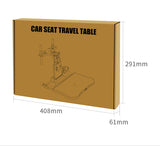 Multifunctional Car Travel Tray Foldable Backseat Desk with Cup Holder
