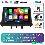 2K QLED Android Multimedia Player for Renault Megane 3 2008–2014