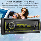 1Din Bluetooth MP3 Car Radio with LCD Universal