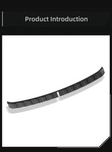 Tesla Cybertruck 2024-2026 Front Trunk Threshold Strip Bumper Protective Cover Pickup Trunk Guard Strip Car Accessory
