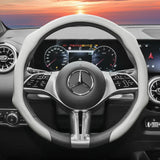 Mercedes Perforated Leather Steering Wheel Cover