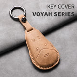 Car Remote Key Case Cover For Voyah Free Dream Phev i-Land 2024 Sheep Suede Key Case Shell Fob Protective Keychains Accessori