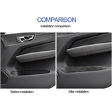 Door Storage Leather Pad for Volvo XC60 2018-2024 Car Interior Accessory LINGLUYANG