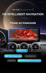 12.3" Android 13 GPS Navigation for Mercedes Benz C Class