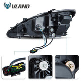 Matrix Headlights Blue DRL for Lexus IS250 IS350 Car Interior Accessory Vland
