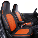 Leather Car Seat Covers for Smart Fortwo 453 Models Car Interior Accessory GMUNI
