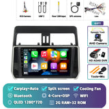 2K Android 15 Multimedia Head Unit for Toyota Prado 2018-2020