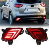 Dynamic Rear Bumper Reflector for Mazda CX-5 2013-2016 Car Interior Accessory MAGIC COLORM