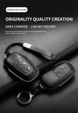 Leather car key case cover for 5 Ford models Car Interior Accessory OEM