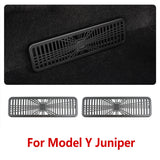 Tesla Model Y Juniper 3 Highland Under Seat Air Vent Protector Cover Anti-clog Outlet Grille Protection Accessories Under Sea